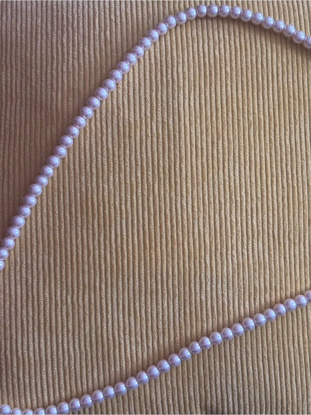 Classic Pink Pearl Beaded Necklace - Unbranded